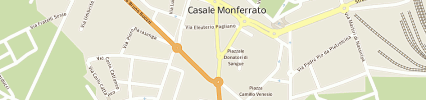 Mappa della impresa cavriani ornella a CASALE MONFERRATO