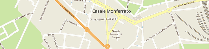 Mappa della impresa carturan silvio a CASALE MONFERRATO
