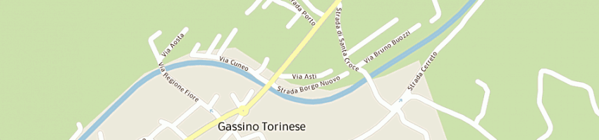 Mappa della impresa pansera bortolo a GASSINO TORINESE