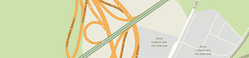 Mappa della impresa autostrada torino ivrea valle d aosta ativa spa a SETTIMO TORINESE