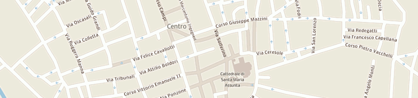 Mappa della impresa carletti clara a CREMONA