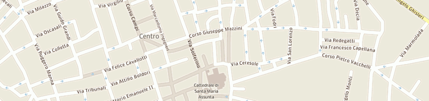 Mappa della impresa caffi katia a CREMONA