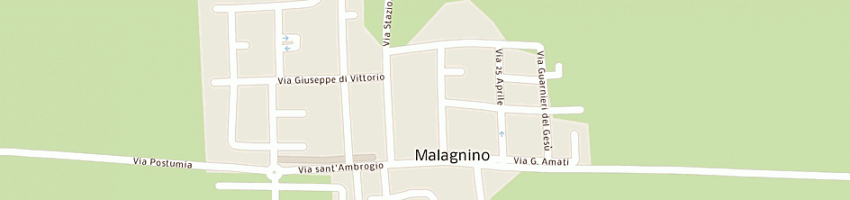 Mappa della impresa municipio a MALAGNINO