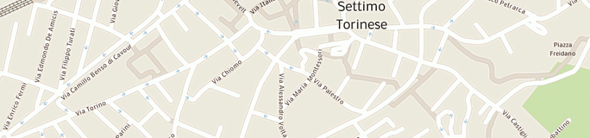 Mappa della impresa tornetta patrizia a SETTIMO TORINESE
