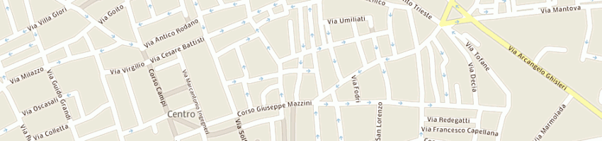 Mappa della impresa mata store a CREMONA