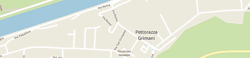 Mappa della impresa parrocchia s giuseppe a PETTORAZZA GRIMANI