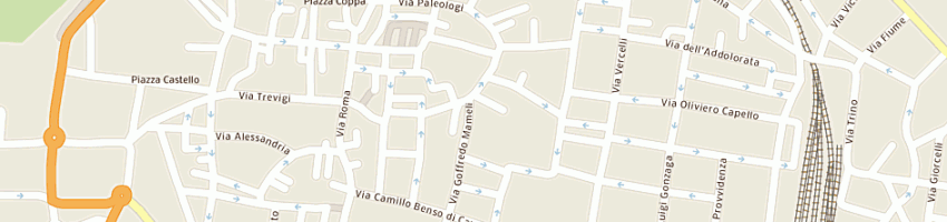 Mappa della impresa 'beltrame luigi parrucchiere' di ponzio maria a MILANO