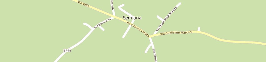Mappa della impresa municipio a SEMIANA