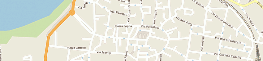 Mappa della impresa rossignoli gianfranco a CASALE MONFERRATO