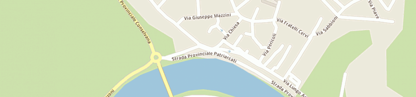 Mappa della impresa autoscuola de marchi a ANGUILLARA VENETA