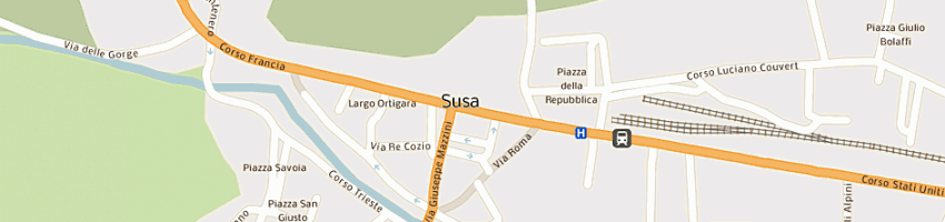 Mappa della impresa tornabene barbara a SUSA