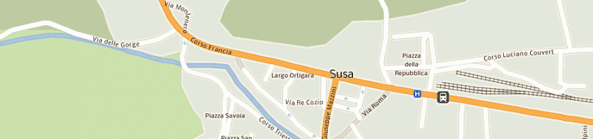 Mappa della impresa biglia enrico a SUSA