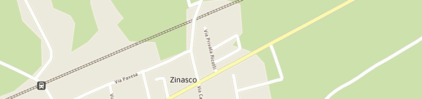 Mappa della impresa cave rocca srl a ZINASCO