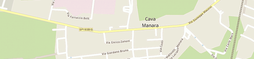 Mappa della impresa onoranze funebri la cavese a CAVA MANARA