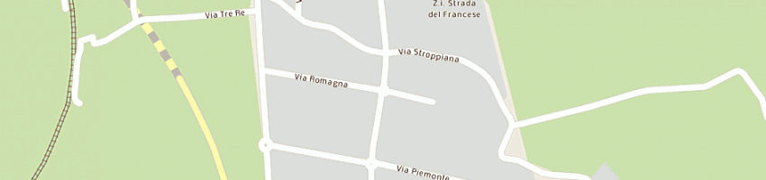 Mappa della impresa bartolini trasporti srl a BORGARO TORINESE