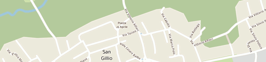 Mappa della impresa campra gianluigi a SAN GILLIO