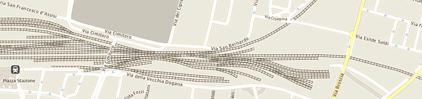 Mappa della impresa catterini rosino di catterini ilaria sas a CREMONA