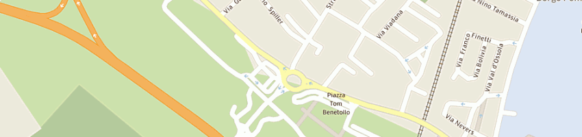 Mappa della impresa pizzeria gatto bianco a MANTOVA