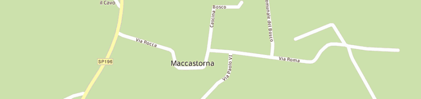 Mappa della impresa il cavallino del borgo antico di tosi marilena e c sas a MACCASTORNA