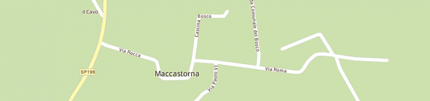 Mappa della impresa cofferati ugo francesco a MACCASTORNA