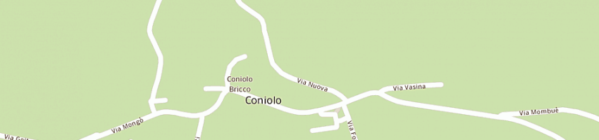 Mappa della impresa goio remo a CONIOLO