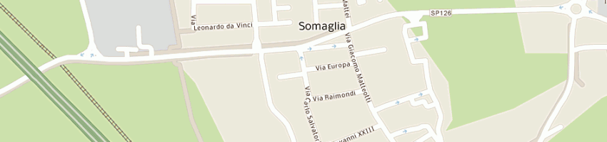 Mappa della impresa bombelli walter a SOMAGLIA