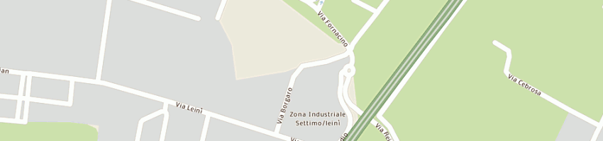 Mappa della impresa segno srl a SETTIMO TORINESE