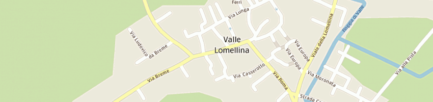 Mappa della impresa milena fiori di guala milena a VALLE LOMELLINA