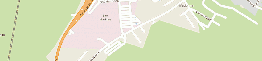 Mappa della impresa bennet spa a SAN MARTINO SICCOMARIO