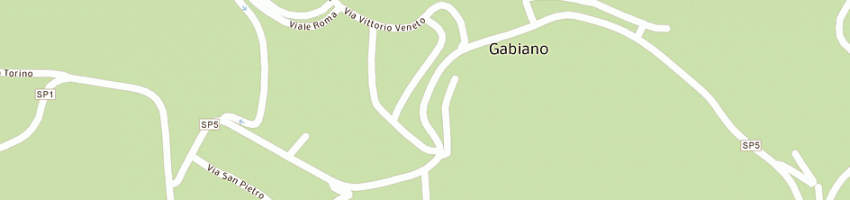 Mappa della impresa villata luigi a GABIANO