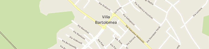 Mappa della impresa direzione didattica a VILLA BARTOLOMEA