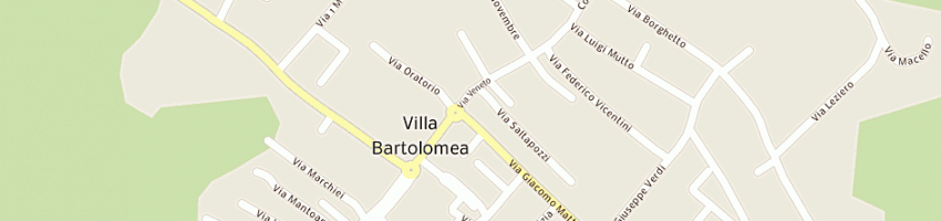 Mappa della impresa bardellini vanni a VILLA BARTOLOMEA