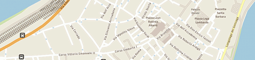 Mappa della impresa essegi servizi per grafica ed ufficio di nicoli cristiana e sangiovann a MANTOVA