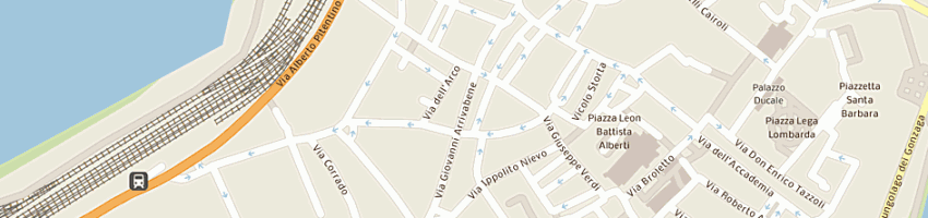Mappa della impresa studio tecnico immobiliare (srl) a MANTOVA