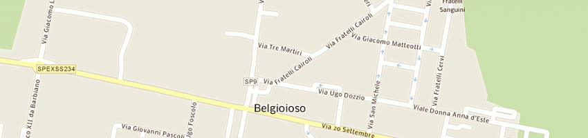 Mappa della impresa oratorio s luigi a BELGIOIOSO