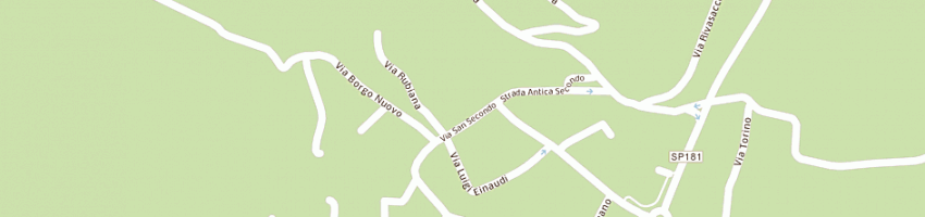 Mappa della impresa l'angolo verde di bugni silvana a GIVOLETTO
