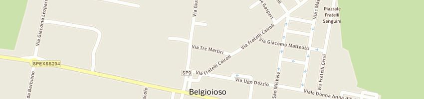 Mappa della impresa barbieri giovanni luigi a BELGIOIOSO