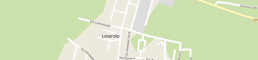 Mappa della impresa rovati michele a LINAROLO