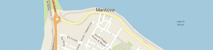 Mappa della impresa bonini gianfranco a MANTOVA