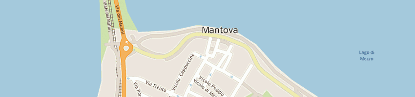 Mappa della impresa circolo arci virgilio a MANTOVA