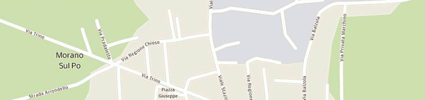 Mappa della impresa bar ristorante edera di scarfo' mazzei salvatore a MORANO SUL PO