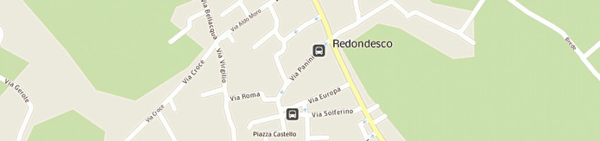 Mappa della impresa berra remo a REDONDESCO