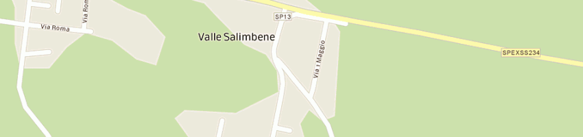 Mappa della impresa idrometro centro sociale ricreativo a VALLE SALIMBENE