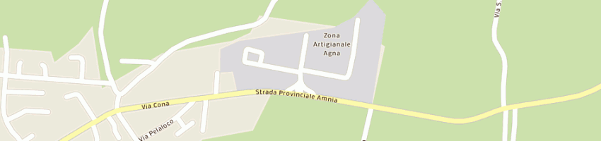 Mappa della impresa the store srl a AGNA