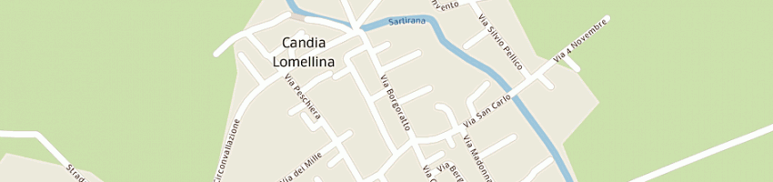 Mappa della impresa rampini ezio a CANDIA LOMELLINA