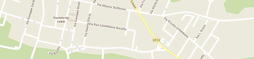 Mappa della impresa parrocchia di s colombano al lambro a SAN COLOMBANO AL LAMBRO