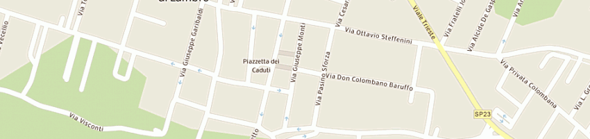 Mappa della impresa area caffe' sas di ettore renzulli e c a SAN COLOMBANO AL LAMBRO