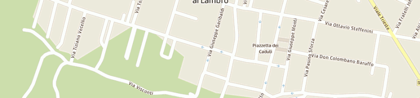 Mappa della impresa cesari alessandro a SAN COLOMBANO AL LAMBRO