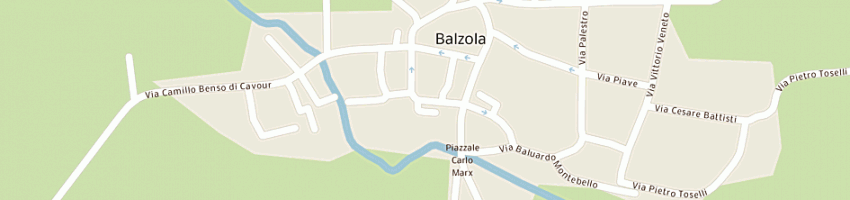Mappa della impresa la bottega di d'andrea lorella e c snc a BALZOLA