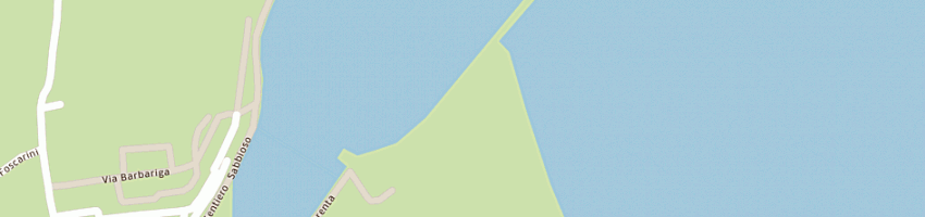Mappa della impresa bersagliera snc di boscolo adriano e gianni a CHIOGGIA